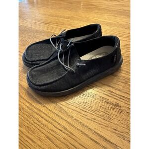 Hey Dude Wendy Glitter Meteor Shower Black Sparkle Comfort Shoes Y3